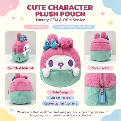 Peluche personnalisée Sanrio Sakura en gros pour cadeaux d'enfants et collectionneurs