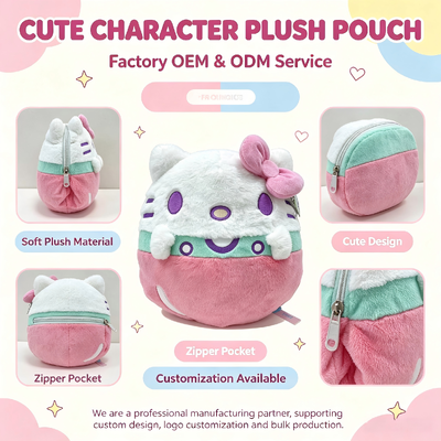 Peluche personnalisée Sanrio Sakura en gros pour cadeaux d'enfants et collectionneurs