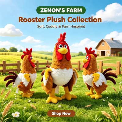 Cute Animals Cartoon Plush Jouet Doux Plissé Poupées Pour Les Enfants