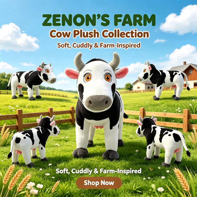 Cute Animals Cartoon Plush Jouet Doux Plissé Poupées Pour Les Enfants