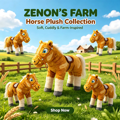 Cute Animals Cartoon Plush Jouet Doux Plissé Poupées Pour Les Enfants