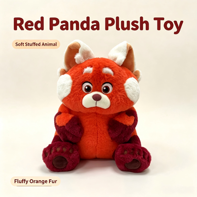 Les enfants cadeau et collectionneurs jouets en peluche Disney Mei Mei / Red Panda Mei
