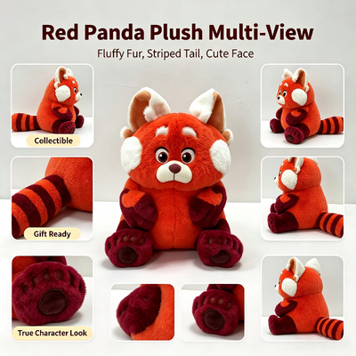 Les enfants cadeau et collectionneurs jouets en peluche Disney Mei Mei / Red Panda Mei