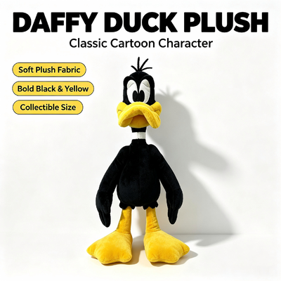 Looney Tunes Daffy Duck Disney jouets fourrés avec 100% de coton PP