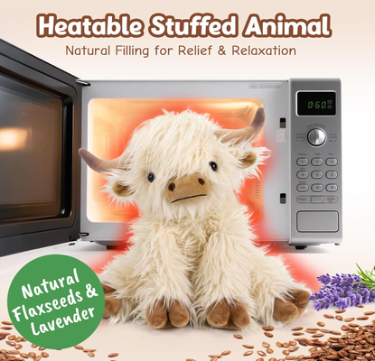 Peluche Mignonne de Vache des Highlands Compagnon Jouets en Peluche pour Marques Mondiales