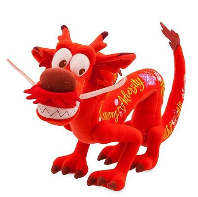 La peluche molle de jouet de nouvelle bande dessinée originale de Disney Mushu joue 30cm