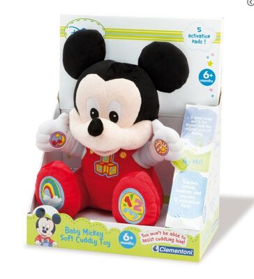 Bébé Mickey de Disney Mickey Mouse parlant le jouet mou 30cm