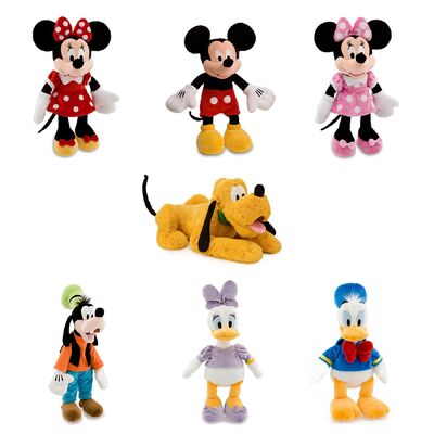 La peluche classique originale de famille de Disney Mickey joue 22cm