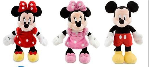 La peluche classique originale de famille de Disney Mickey joue 22cm