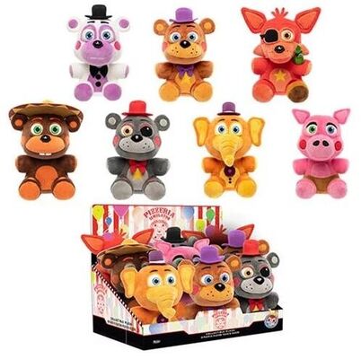 Cinq nuits aux jouets de peluche de simulateur de la pizza de Freddy