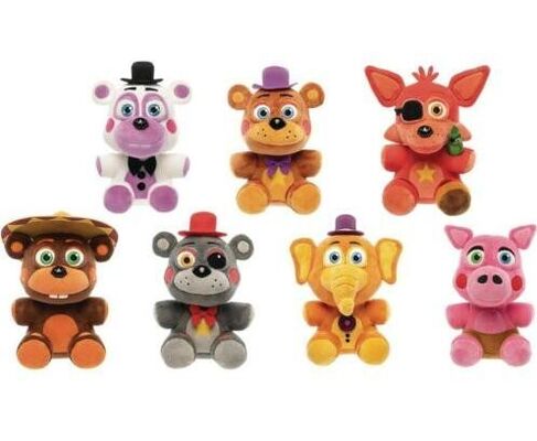 Cinq nuits aux jouets de peluche de simulateur de la pizza de Freddy