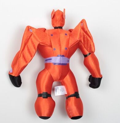 La peluche de bande dessinée d'enfants joue le nombre d'actions Mech de Baymax du grand héros 6