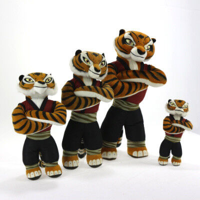 Belles peluches de bande dessinée de tigresse de panda de Kungfu pour des cadeaux de promotion
