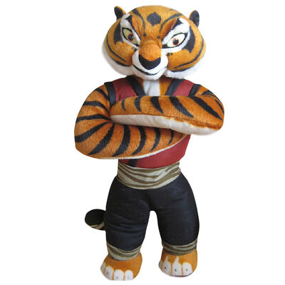 Belles peluches de bande dessinée de tigresse de panda de Kungfu pour des cadeaux de promotion