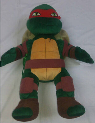 La grande bande dessinée adolescente de tortues de Ninja de mutant de Brown bourrée badine des jouets de peluche