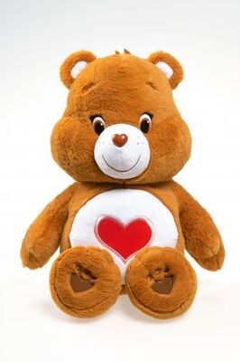 Peluches de jouet bourrées par ours de soin de Brown petites avec la peluche molle
