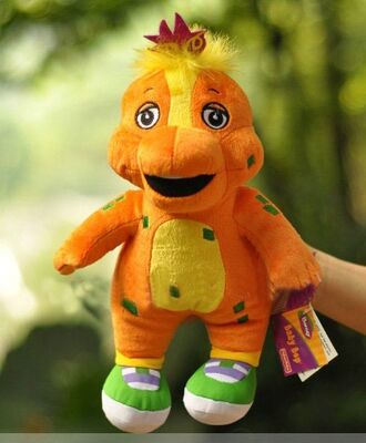 Prise de bec orange de bande dessinée le jouet de peluche bourré par riff pour des cadeaux de promotion