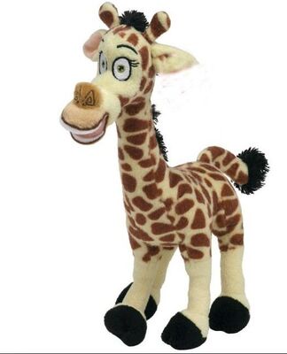 Petites peluches le nombre d'actions d'ensemble complet de famille du Madagascar 3