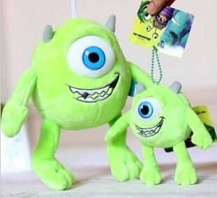 La peluche bourrée joue le nombre d'actions de Mike Wazowski d'université de monstres pour la collection