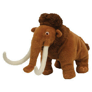 Jouets de peluche de bande dessinée de peluches de période glaciaire pour la collection, Brown