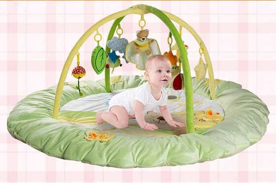 Grands gymnases vert clair promotionnels de jeu de bébé pour le sommeil de bébé