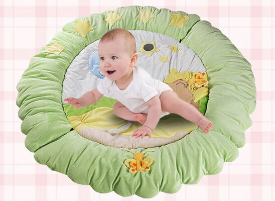 Grands gymnases vert clair promotionnels de jeu de bébé pour le sommeil de bébé