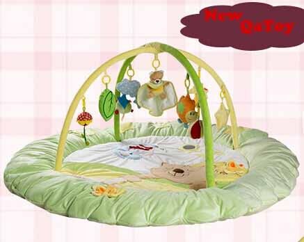 Grands gymnases vert clair promotionnels de jeu de bébé pour le sommeil de bébé