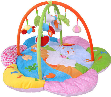 Beaux gymnases faits sur commande Playmat de jeu de bébé de fleur et gymnase pour des bébés