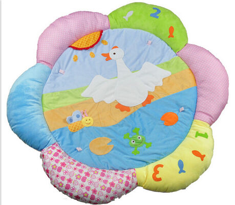 Beaux gymnases faits sur commande Playmat de jeu de bébé de fleur et gymnase pour des bébés