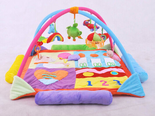 Gymnase animal d'activité de bébés de tapis de gymnase d'activité de bébé de jardin adapté aux besoins du client