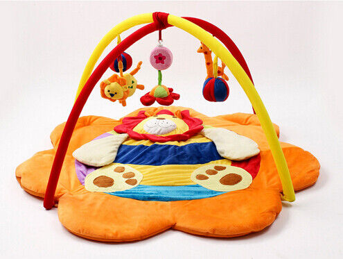 Gymnases oranges de jeu de bébé de lion/professionnel musical de gymnase jeu de bébé