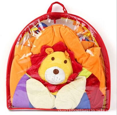Gymnases oranges de jeu de bébé de lion/professionnel musical de gymnase jeu de bébé