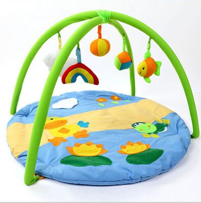 Gymnase de coup-de-pied et de jeu de bébé de poulet/gymnases d'intérieur de jeu pour des enfants en bas âge