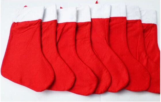 le cadeau de peluche de bas de Santa de Noël 16inch pour des vacances de Noël célèbrent