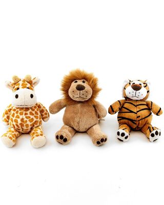 jouets sauvages de peluche de peluche du lion 10inch, jouets mous pour des cadeaux de promotion