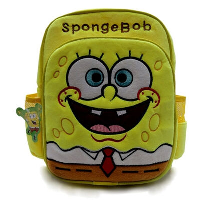 L'éponge faite sur commande Bob de mode badine des sacs à dos d'école pour des enfants