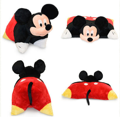 Coussins et oreillers mignons de Disney Mickey Moue avec la tête de Mickey de peluche