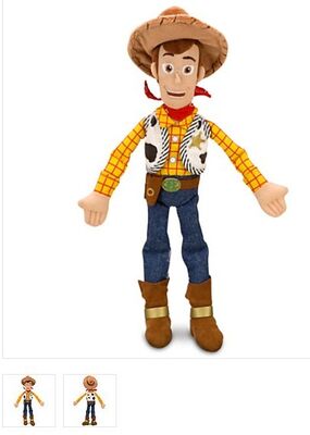 La peluche de Woody Disney de shérif de Pixar Toy Story joue pour la partie/promotion