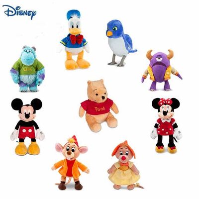 la peluche originale de Disney d'ensemble complet de 22cm joue des peluches de famille de Disney
