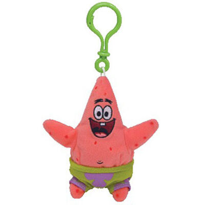 Jouet Keychain de peluche de peluches de Spongebob avec le tissu mou de peluche