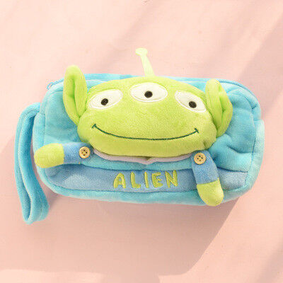 Trousse d'écolier de peluche d'étranger de Toy Story 3 de papeterie pour la promotion, bleu/jaune