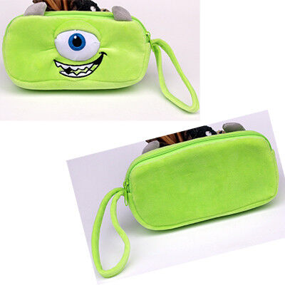 Jouets de papeterie de trousse d'écolier de peluche de Sulley d'université de monstres adaptés aux besoins du client