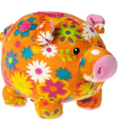 jouet de peluche bourré par banque mignonne de Moneky de tirelire de porc de 18cm pour la collection de pièce de monnaie