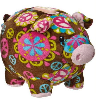 jouet de peluche bourré par banque mignonne de Moneky de tirelire de porc de 18cm pour la collection de pièce de monnaie