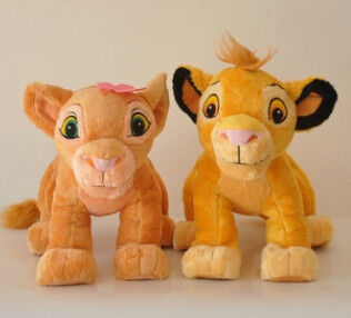 Le Roi personnalisé Simba Plush Toy de lion de peluches, orange