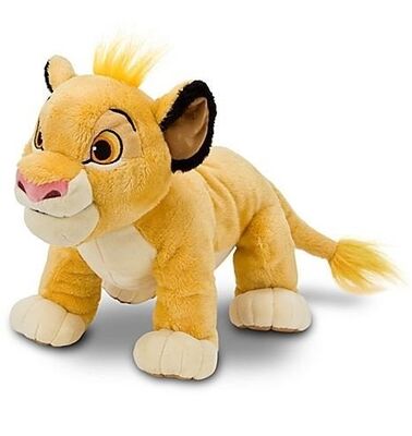 Le Roi personnalisé Simba Plush Toy de lion de peluches, orange