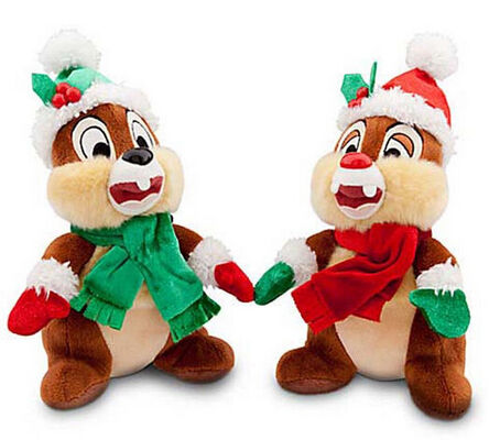 la peluche de Disney de bande dessinée de 20cm joue des peluches de Charistmas de Dale et de puce
