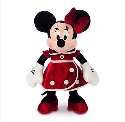 Peluche rouge Minnie Mouse de Disney de mode pour les jouets bourrés par Saints Valentin