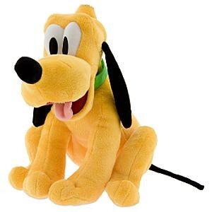 jouets de peluche bourrés par bande dessinée jaune originale de 9inch Disney Pluton
