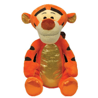 La mode orange bande dessinée de Disney Tigger de 9 pouces a bourré des jouets de peluche